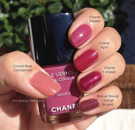 chanel rose confidentiel nail polish dupe|chanel dupes.